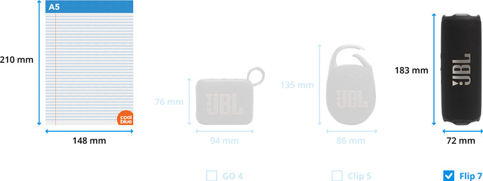 JBL Flip 7 Lila Doppelpack visuelles Coolblue 1