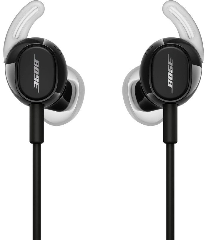 Bose kabelgebundene In-Ear-Kopfhörer Schwarz vorne
