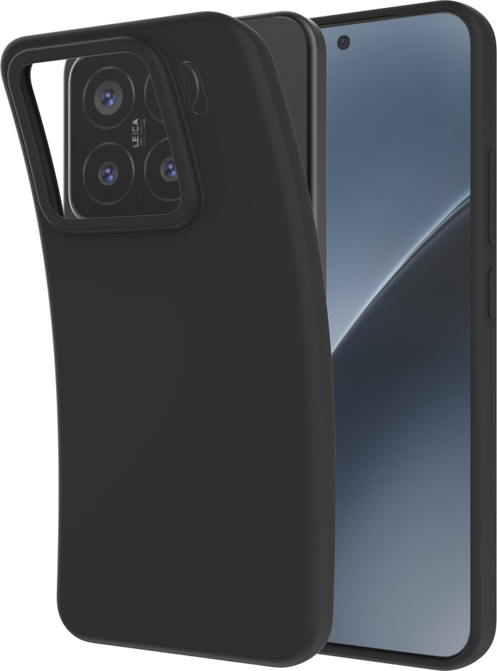 Just in Case Soft Design Xiaomi 17 Back Cover Black combined product
