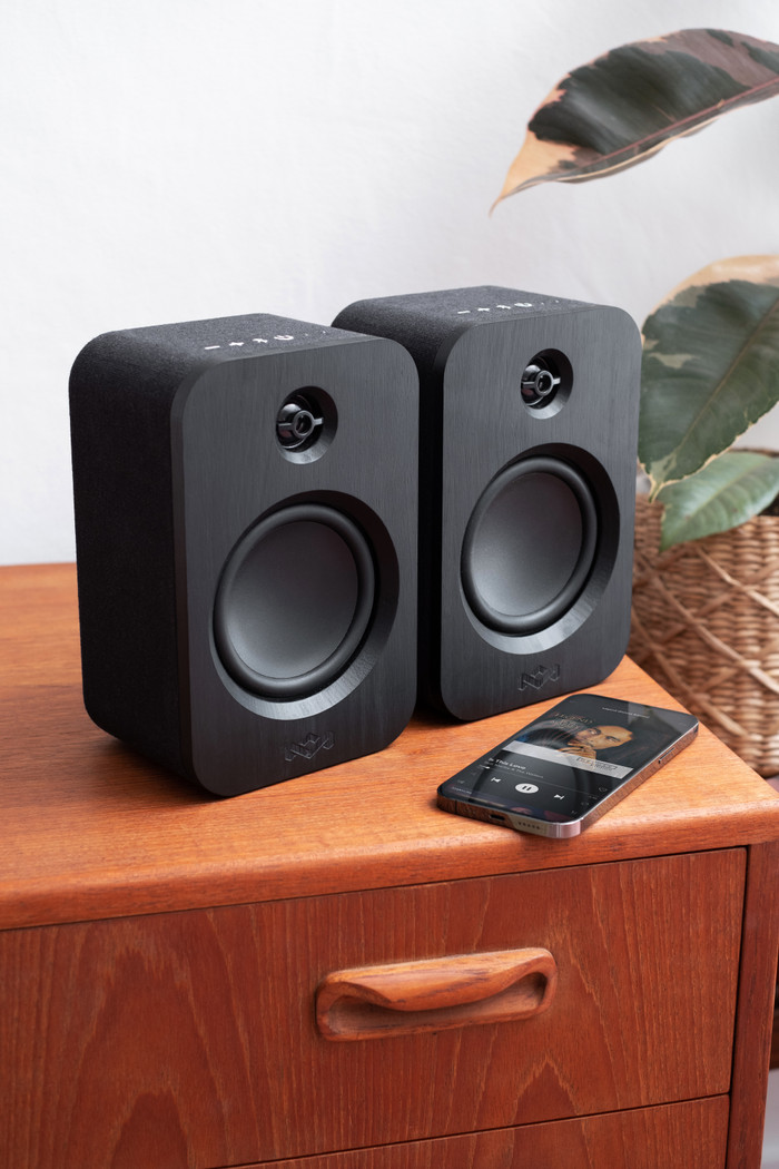 House of Marley Get Together Duo Schwarz produkt in gebrauch