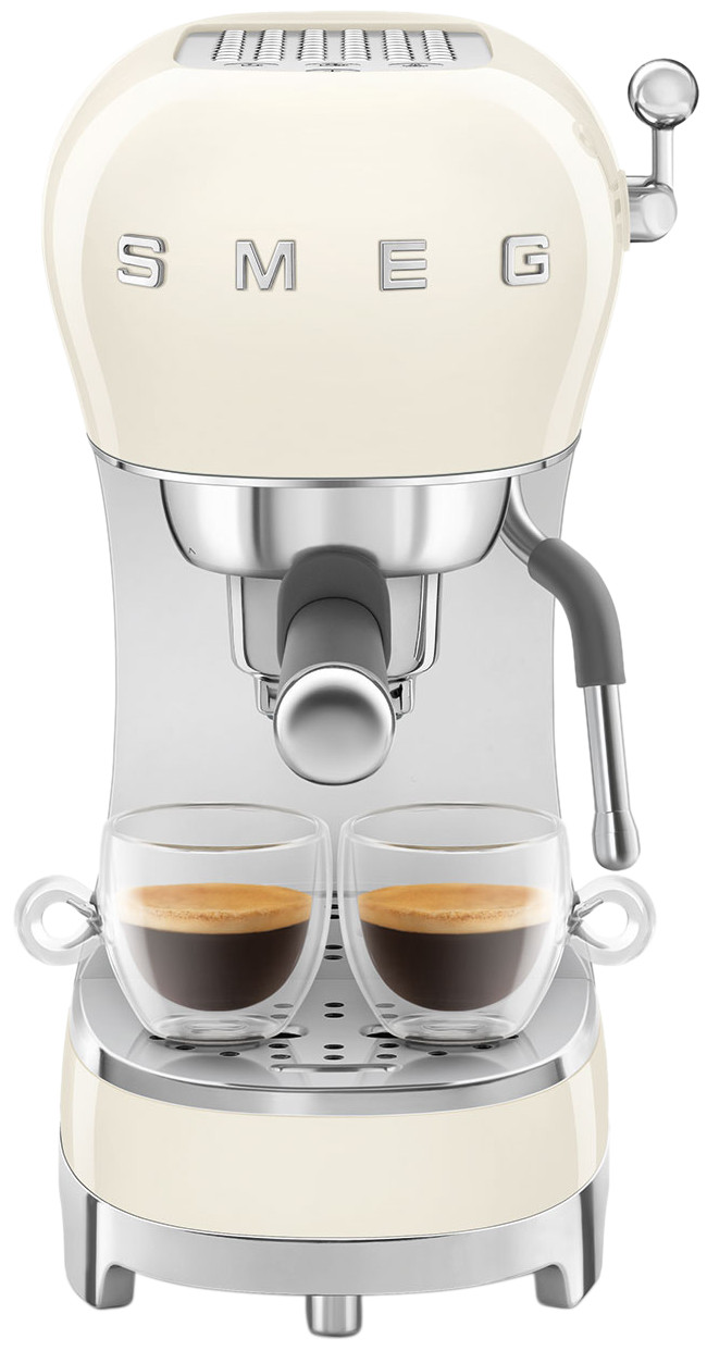SMEG ECF02CREU Creme vorne