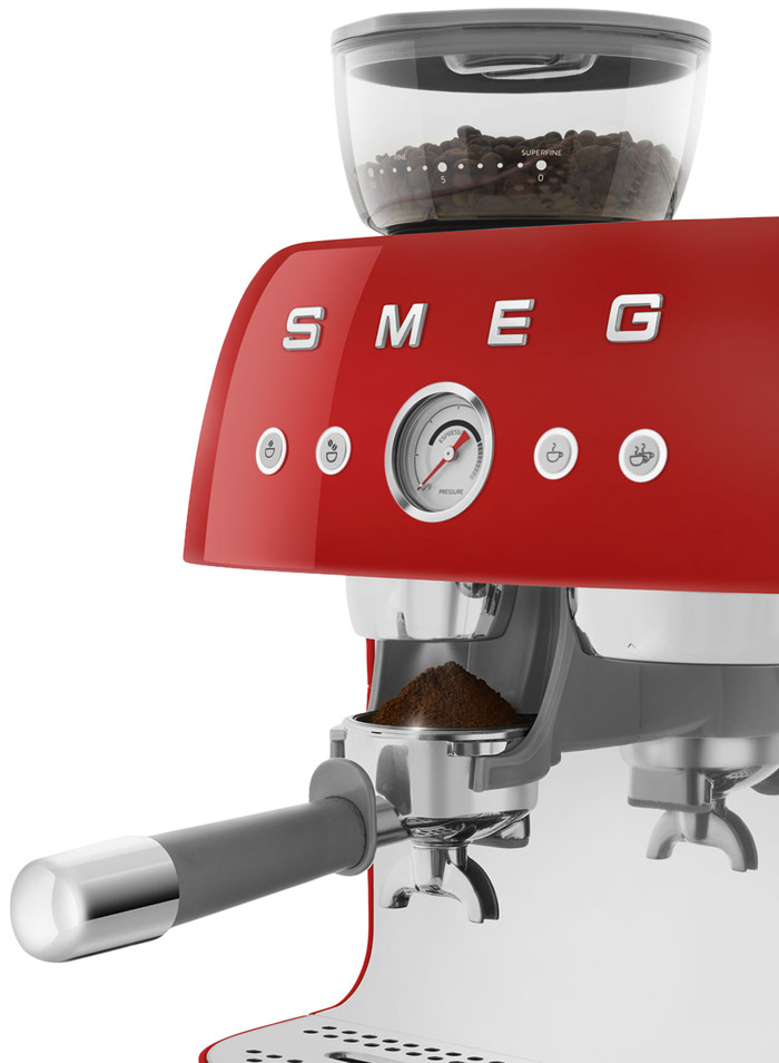 SMEG EGF03RDEU Rot detail