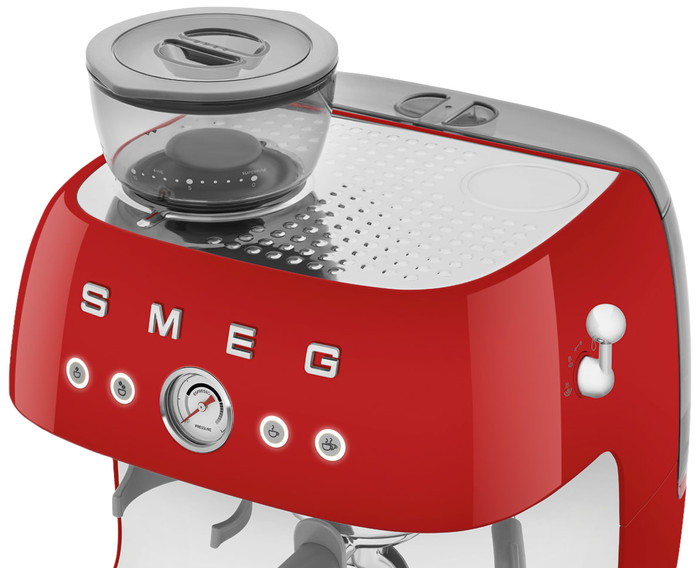 SMEG EGF03RDEU Rot detail