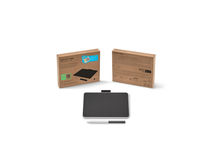 Wacom One S packaging