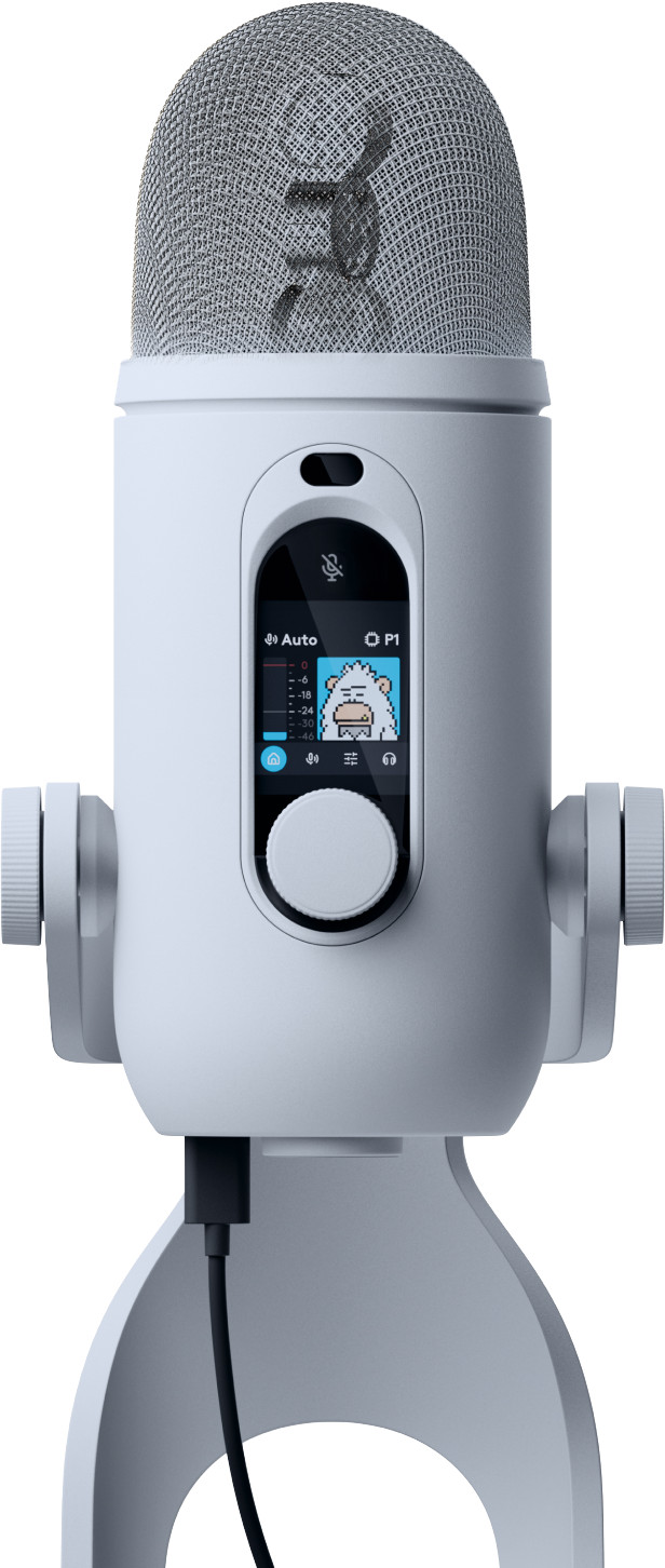 Blue Yeti 2 White front