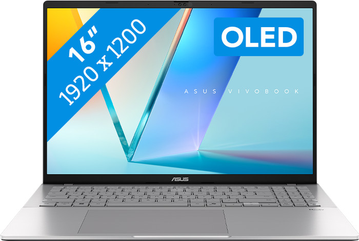 ASUS Vivobook S 16 OLED S3607QA-SH095W - 16" - Snapdragon X1-26-100 - 16GB RAM/1TB SSD Main Image