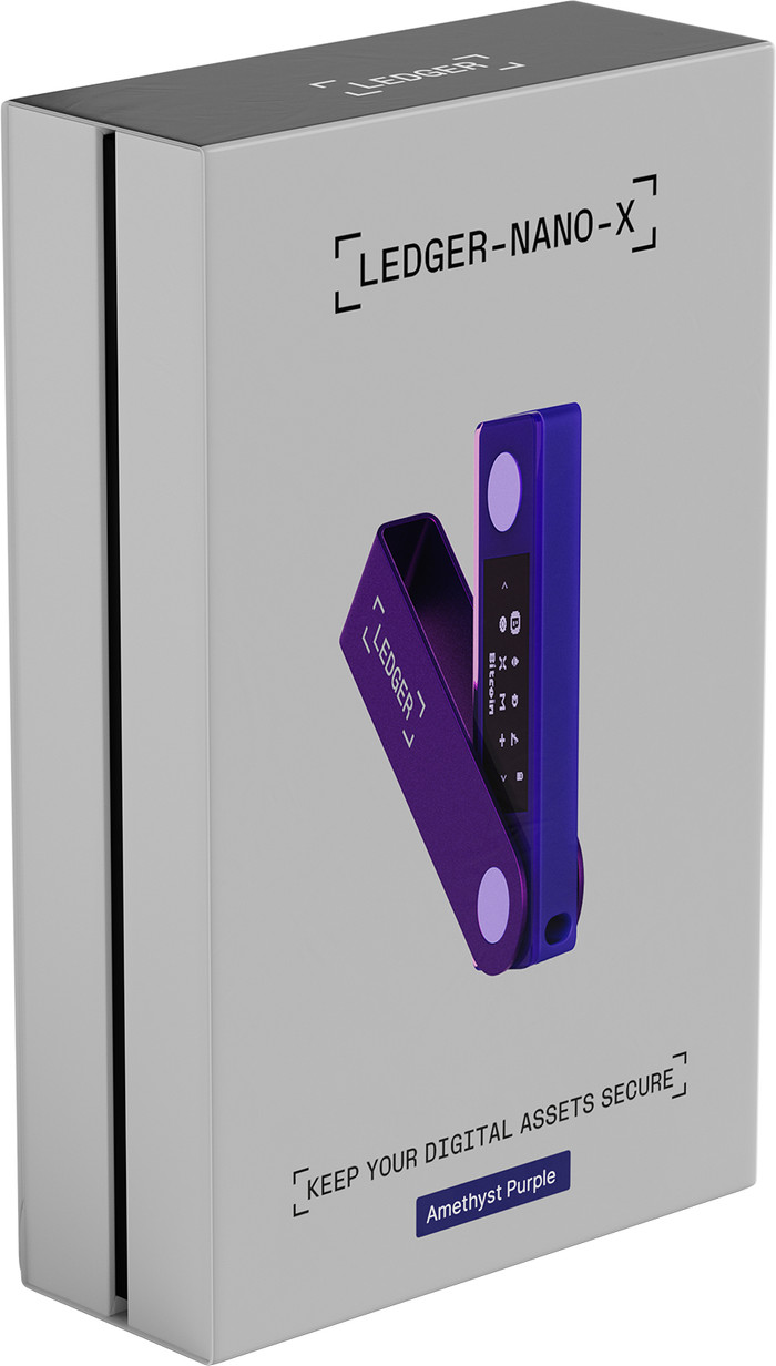Ledger Nano X Purple Amethyst null