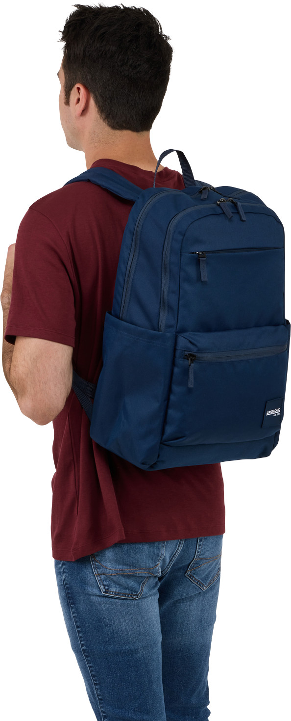 Case Logic Uplink Laptoprucksack - Dunkelblau produkt in gebrauch