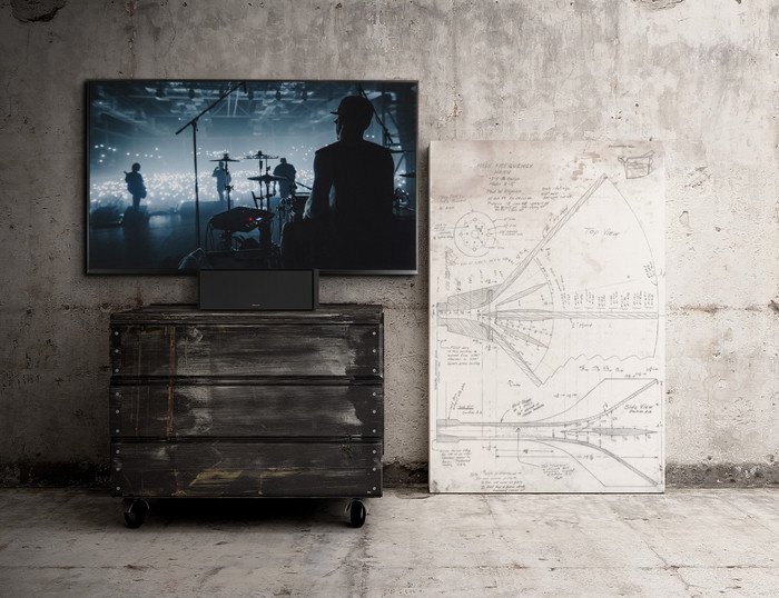 Klipsch R-50C product in use