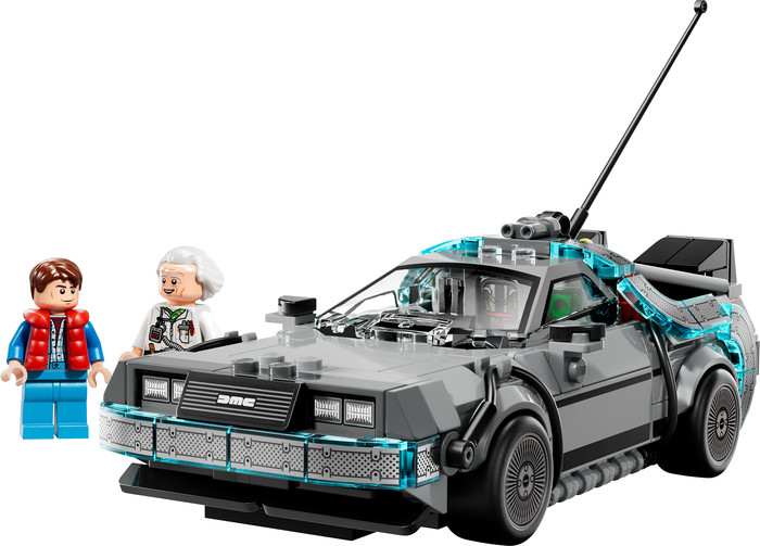 LEGO Speed Champions Zeitmaschine aus Zurück in die Zukunft 77256 Main Image
