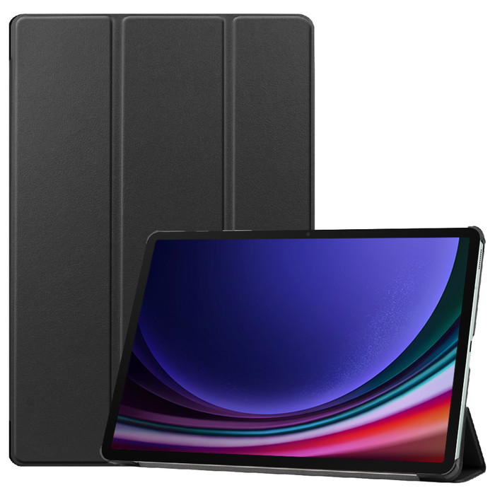 Just in Case Tri-Fold Samsung Galaxy Tab S10 Plus / S9 Plus / S9 FE Plus Book Case Black null