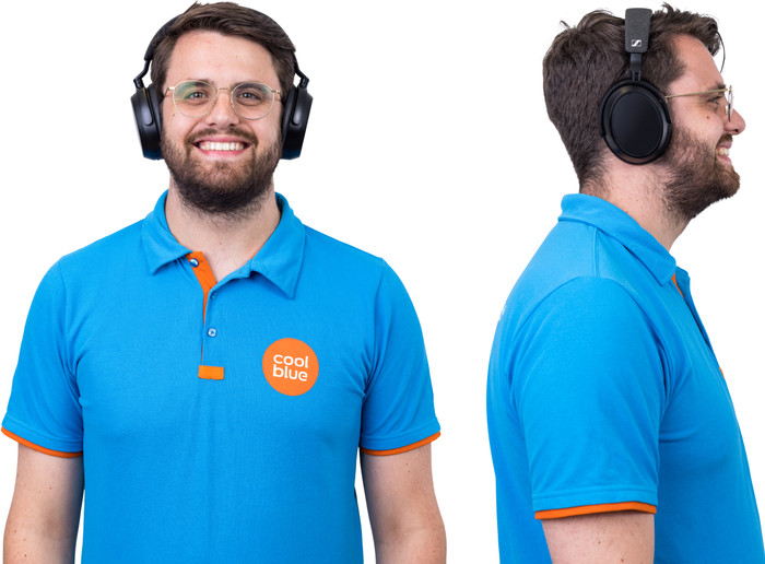 Sennheiser Momentum 4 Wireless White + BlueBuilt Quick Charge Charger with USB-A Port 18W visual Coolblue 2