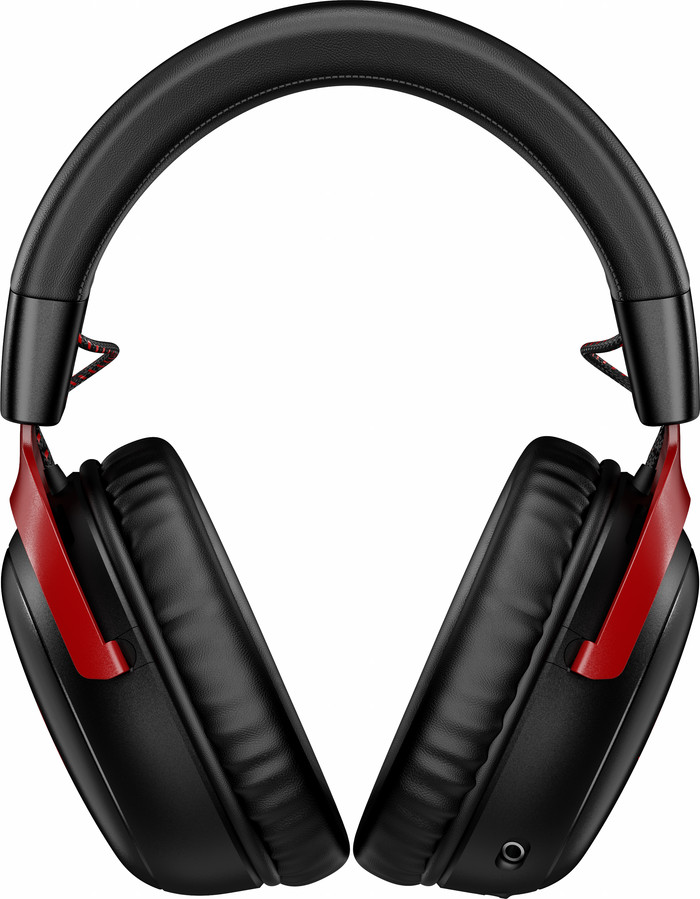 HyperX Cloud III Wireless Gaming-Headset - Schwarz/Rot (PC, PS5, PS4) null