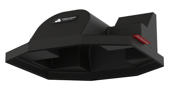 Honeycomb Dust Cover Charlie Rudder Pedals PC unten