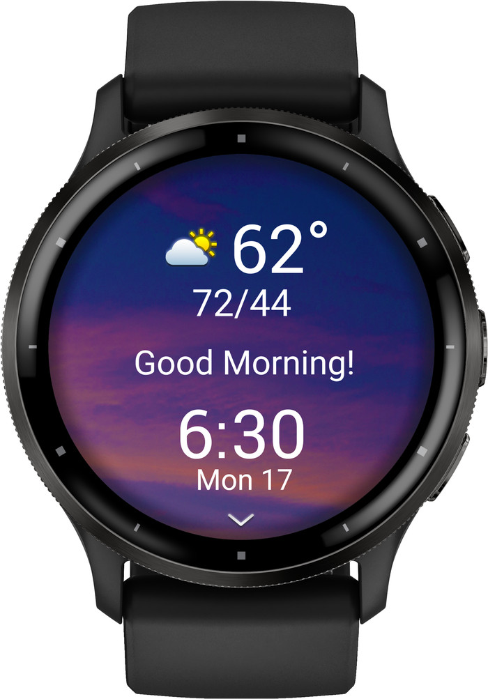 Garmin Venu 3 Schwarz vorne