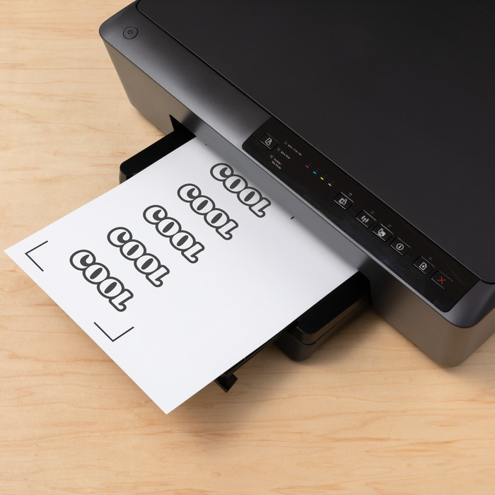Cricut Bedruckbares Vinyl Mehrfarbig A4 44 Blatt produkt in gebrauch