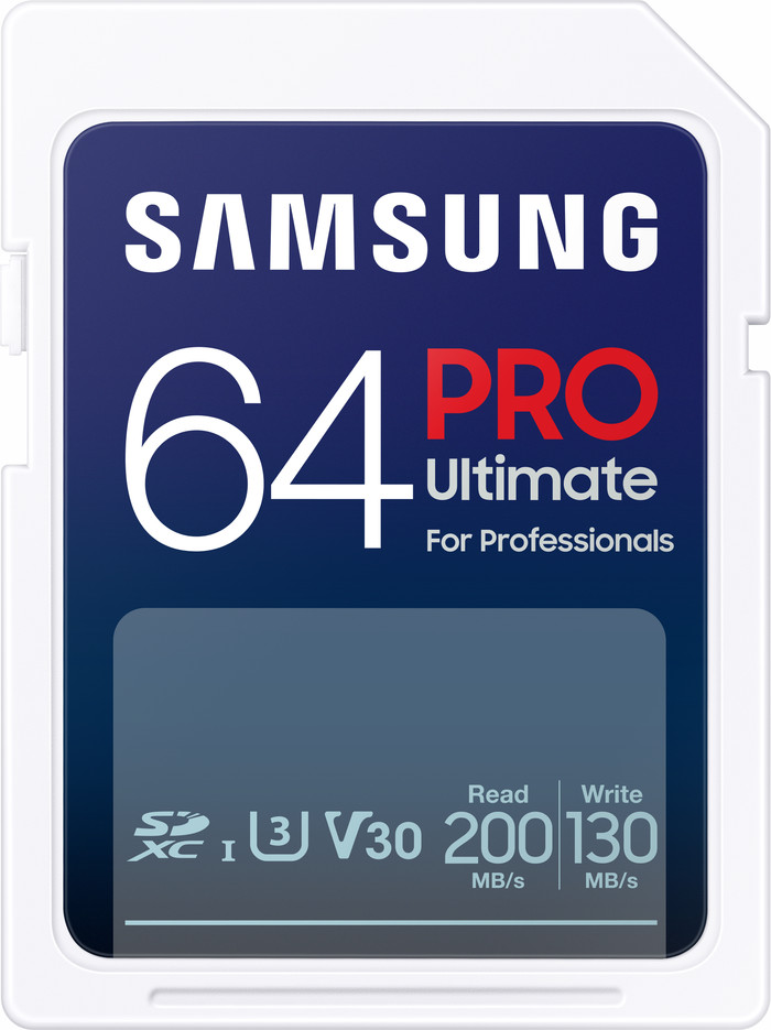 Samsung SDXC PRO Ultimate 64GB 130MB/s Main Image