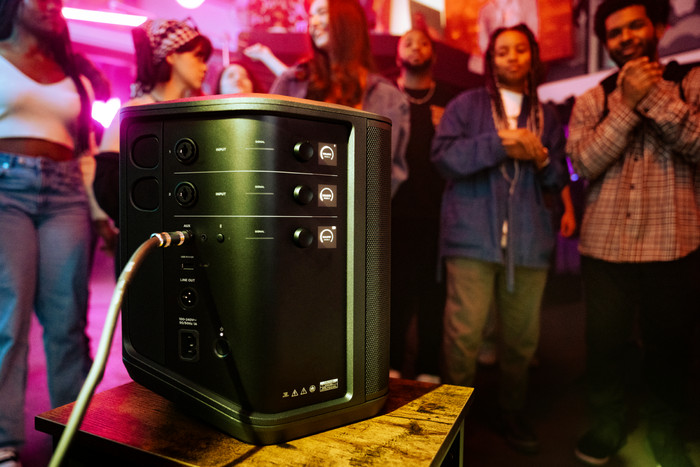 Bose S1 Pro Plus Black product in use