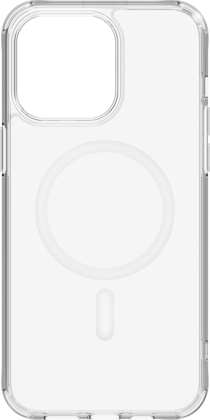 BlueBuilt Protective Backcover mit MagSafe iPhone 15 Pro Max Transparent rückseite