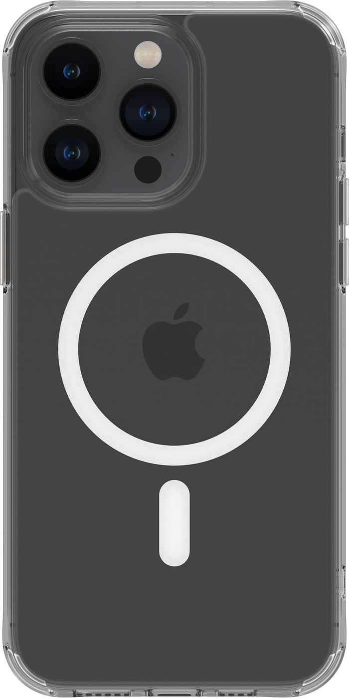 BlueBuilt Protective Backcover mit MagSafe iPhone 15 Pro Max Transparent Main Image