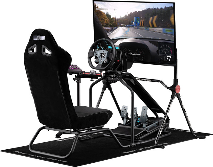 Next Level Racing F-GT Shift Simulator Cockpit rückseite