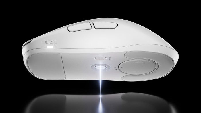 SteelSeries Sensei Pro WL Wireless Gaming Mouse White visual supplier