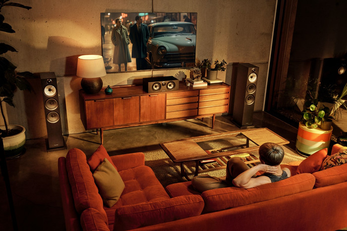 Bowers & Wilkins 603 S3 Schwarz (pro Stück) produkt in gebrauch