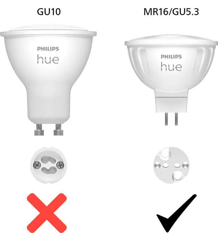 Philips Hue Spot White & Color MR16 3er-Pack null
