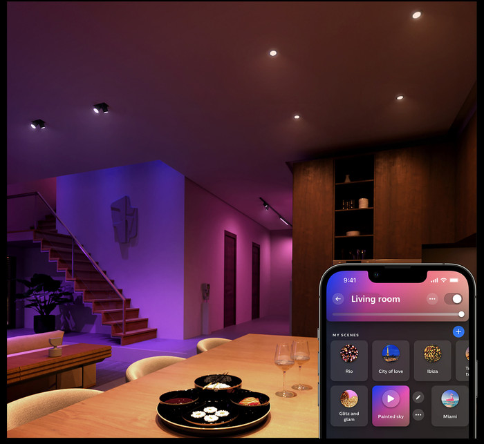 Philips Hue Spot White & Color MR16 3er-Pack null
