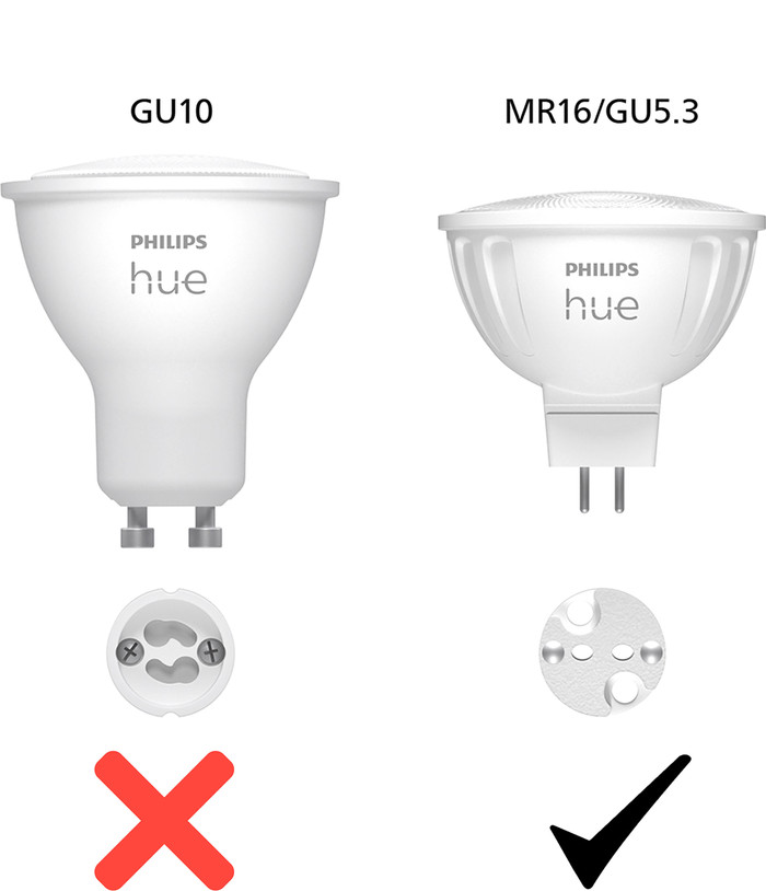 Philips Hue Spot White Ambiance - MR16 - Doppelpack null