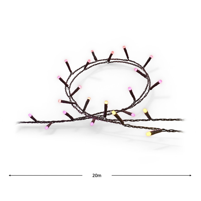 Philips Hue Festavia Lichterkette - 20 Meter - 250 LEDs visueller lieferant