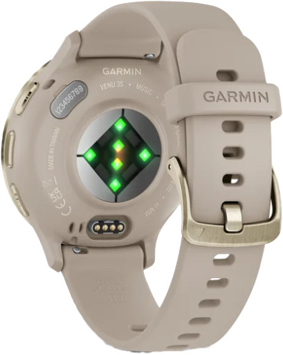 Garmin Venu 3S Gold/Beige back