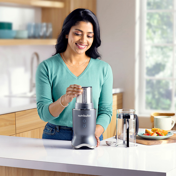 nutribullet Ultra Plus+ Compact Kitchen produkt in gebrauch