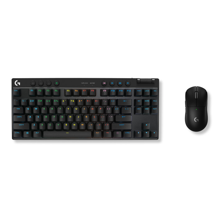 Logitech G PRO X TKL Lightspeed-Gaming-Tastatur Qwertz Schwarz null