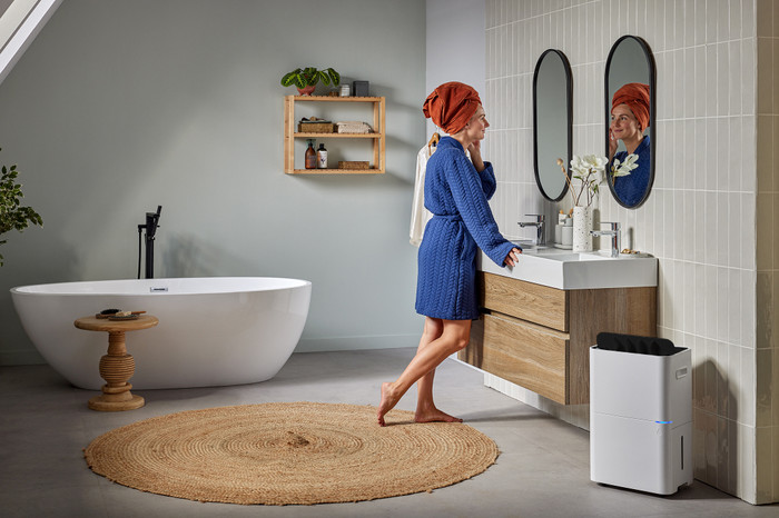 Qlima D820A Smart produkt in gebrauch