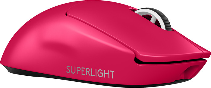 Logitech G PRO X Superlight 2 LIGHTSPEED Wireless Gaming Mouse Magenta null