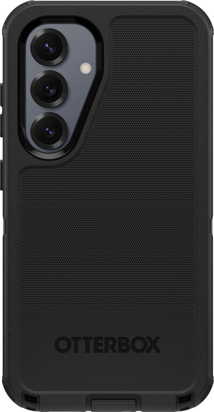 OtterBox Defender Samsung Galaxy S25 Back Cover Black Main Image