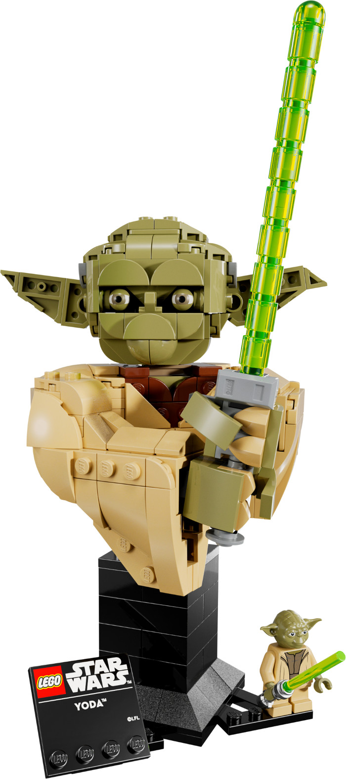 LEGO Star Wars Yoda Bust 75438 Main Image