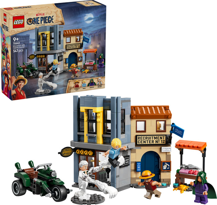 LEGO One Piece Showdown mit Kapitän Smoker 75642 rechte seite