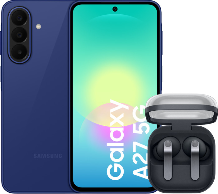 Samsung Galaxy A27 256GB Blau 5G + Samsung Galaxy Buds4 Main Image
