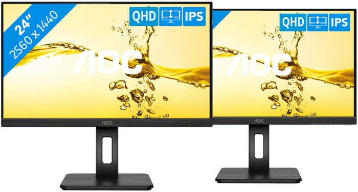 AOC Q24P2Q Doppelpack Main Image