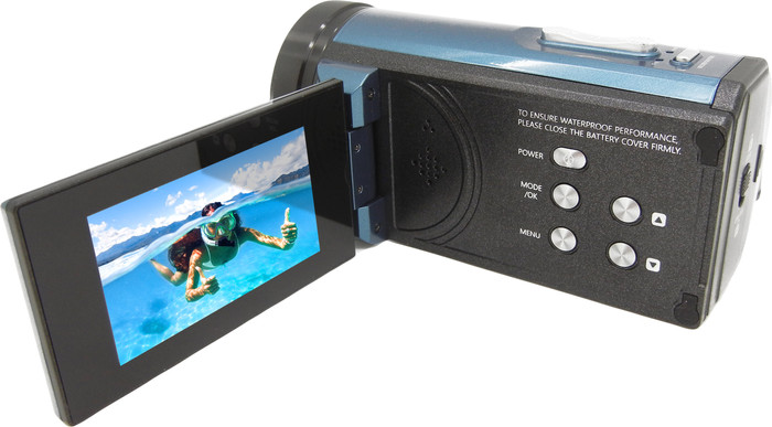 Aquapix WDV5630 Unterwasser-Camcorder Blau null
