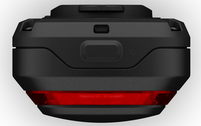 Garmin Varia RearVue 820 Radar mit Rücklicht oberseite