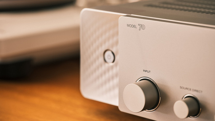 Marantz MODEL 70 Silber produkt in gebrauch