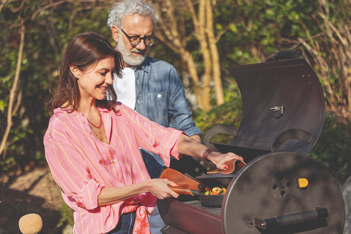 Boretti Barilo 2.0 + Boretti BBQ Abdeckung Barilo produkt in gebrauch