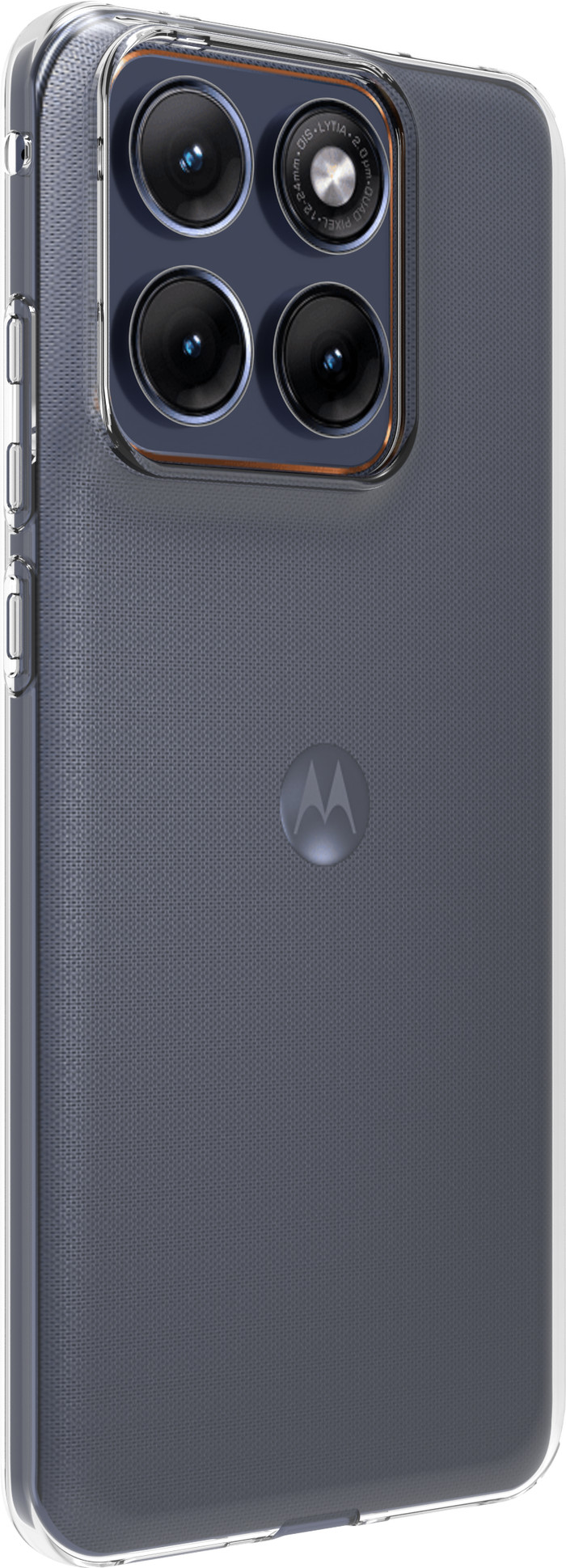 BlueBuilt Motorola Edge 70 Fusion Backcover Transparent rückseite