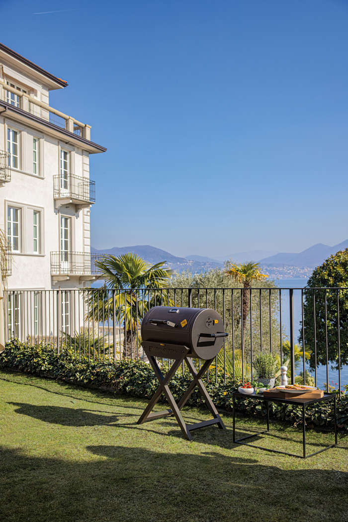 Boretti Fratello 2.0 + Boretti Grillabdeckung Fratello produkt in gebrauch