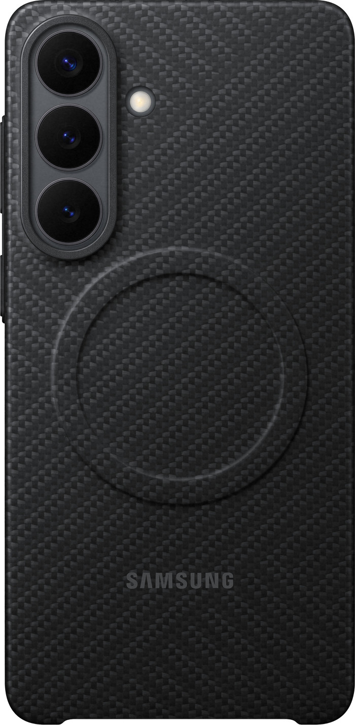 Samsung Galaxy S26 Plus Carbon Backcover mit Magnet Schwarz Main Image