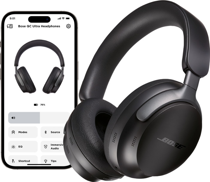 Bose QuietComfort Ultra Headphones Black | Coolblue | Headphones