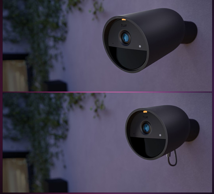 Philips Hue Secure Camera Spike product in use